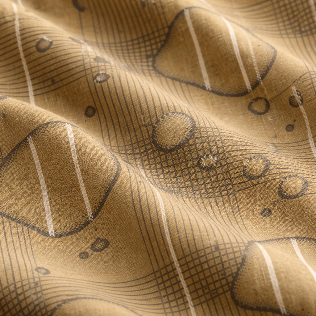 Brown Printed Half Sleeve Shirt (SKU-510)