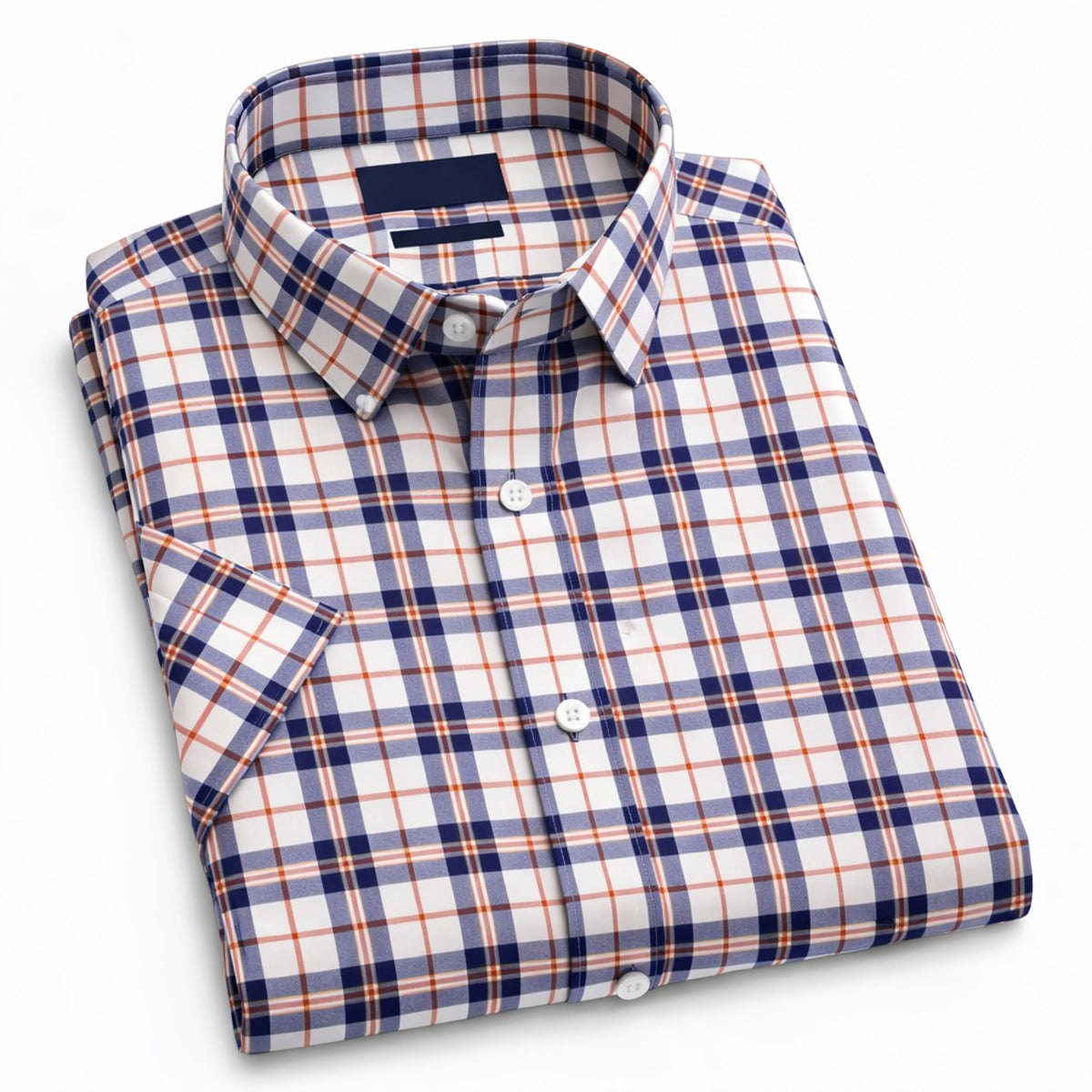 Light Multicolor checkered Half Sleeve Shirt (160 HF)