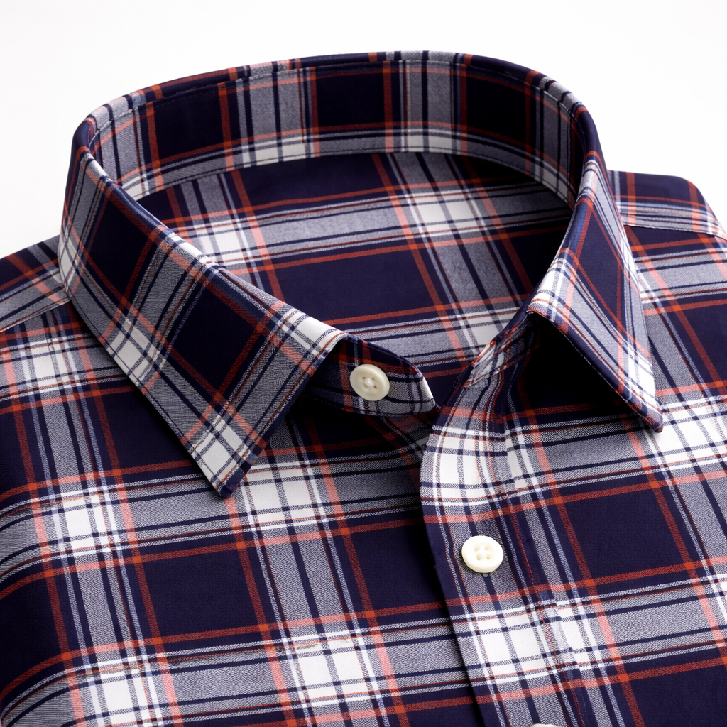 Multicolor Checkered Shirt Half Sleeve Shirt (102 HF)