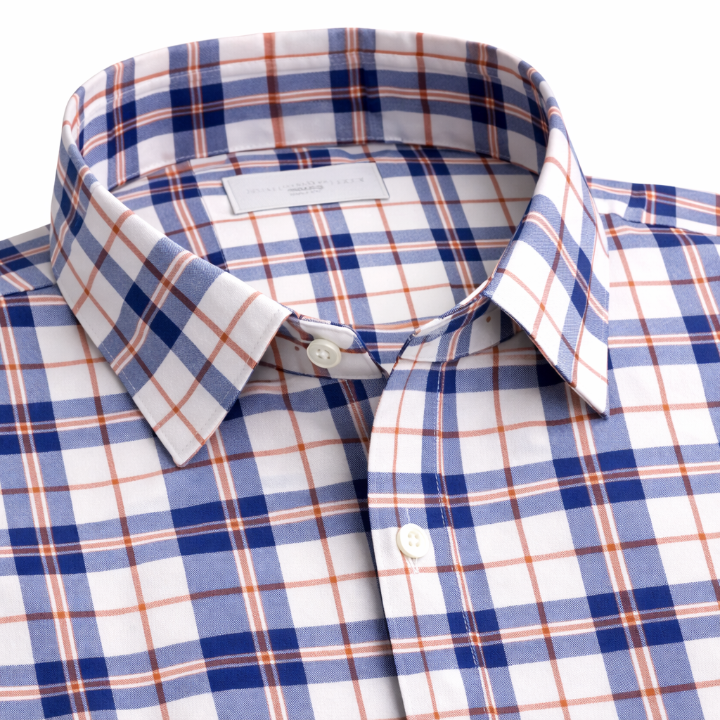 Light Multicolor checkered Half Sleeve Shirt (160 HF)