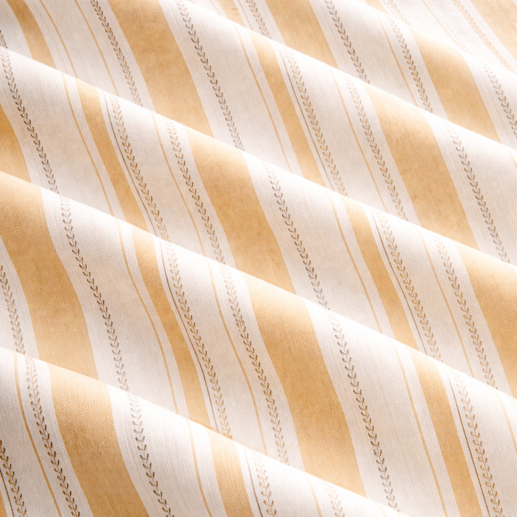 Light Orange and white Half Sleeve Shirt (173 HF)